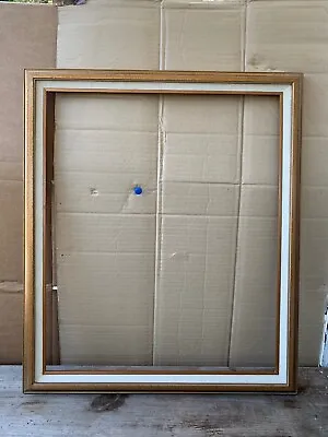 Gold/Brown Vintage Solid Wood Picture Frame 24X28X1  For 20X24 Picture Photo New • $59.60