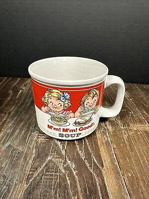 Campbell's Soup Ceramic Mug 1997 Microwavable 14 Fl Oz By Westwood Cup 3.5” • $13.99