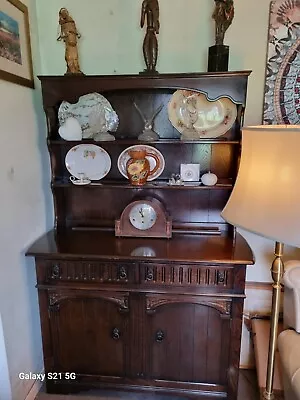 Antique/Vintage Welsh Dresser 4ft Wide. Lovely Oak.  • £60