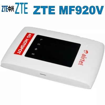 Unlocked ZTE MF920 Series 4G LTE WiFi Hotspot Router WLAN 150Mbit/s Pocket Modem • $62.58