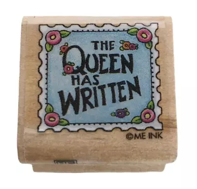All Night Media Rubber Stamp Mary Engelbreit The Queen Has Written Card Making • $5.39
