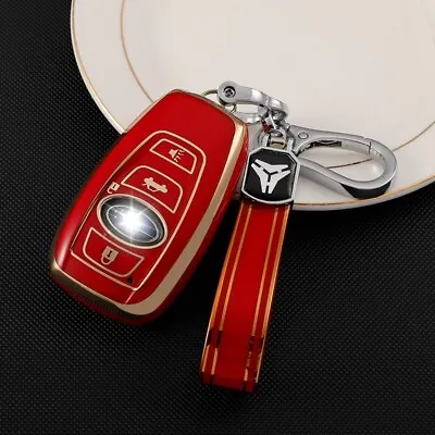 Fit Subaru Ascent Forester BRZ Legacy 4 Button Remote Key Fob TPU Case Cover • $8.96