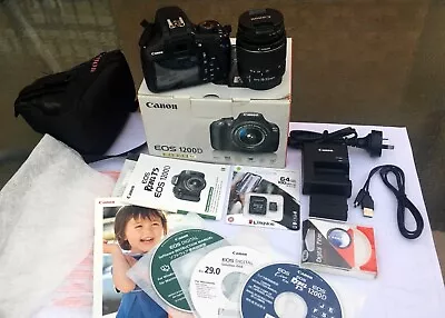 Canon EOS 1200D SLR Camera And 18-55mm Lens • $270