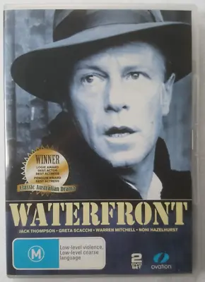 Waterfront 1984 TV Mini Series Stars Jack Thompson Region 4 DVD AUS & NZ Accptle • £24.99
