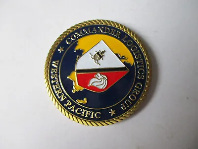 Commander Logistics Group Western Pacific Challenge Coin • £20