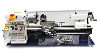 Amadeal CJ18A Mini Lathe - 7x14 Machine With DRO 4  Chuck & METAL Hi/Lo GEARS • £700