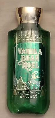 Bath & Body Works  Vanilla Bean Noel Shower Gel 10 Oz Fl /295 Ml * NEW * • $7.80