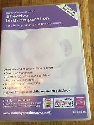Effective Birth Preparation (Hospital Or Birth Centre): A Self Hypnosis CD  • £2.99