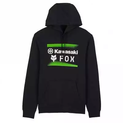 Fox Racing Men's MX Casuals KAWASAKI Pullover Hoodie (Black) • £85