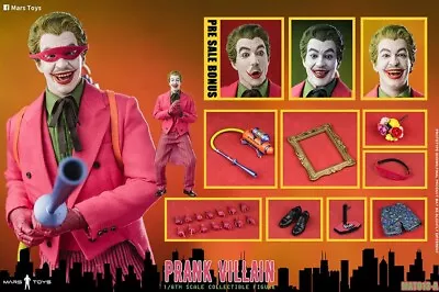 Mars Toys MAT013A 1/6 Prank Villain Joker Male Action Figure Model Toy  In Stock • $245