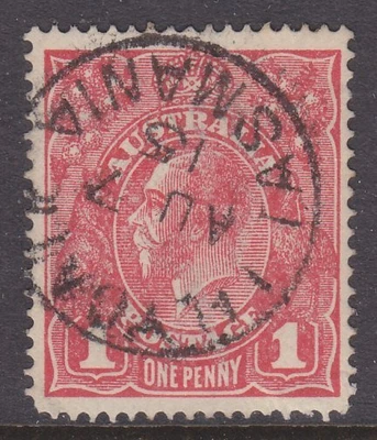 $4.10 • Buy KGV Heads Single Wmk 1d Red Die 1 Used *POSTMARK* SG 21c (D23)
