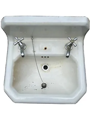 Vintage Cast Iron School Sink • $375