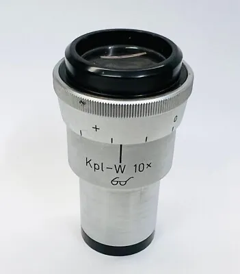 ZEISS Kpl-W 10X Widefield Adjustable Microscope Eyepiece 23mm With Reticle • $49