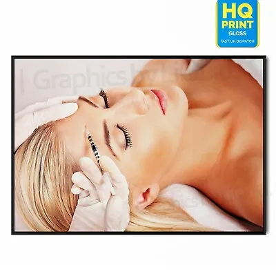 £3.99 • Buy Botox Dermal Filler Injections Salon Hair Massage Poster | A5 A4 A3 A2 A1 |
