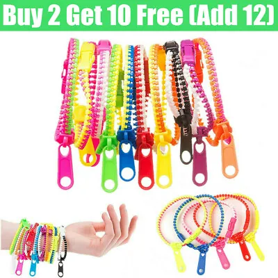 £2.05 • Buy Sensory- Zipper Fidget Bracelet Zip Stim Kids Toys Stress Anxiety Relief Autism