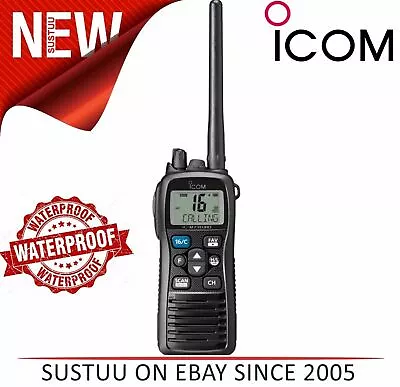 Icom IC-M73 EURO Professional VHF Marine Handheld Radio Transceiver|IPX8|6W RF • £291.17