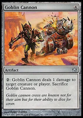 MTG: Goblin Cannon - Fifth Dawn - Magic Card • £1.75