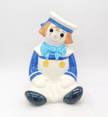 Vintage Metlox Poppy Trail Raggedy Andy Cookie Jar 1970s 12  Excellent  • $54.44