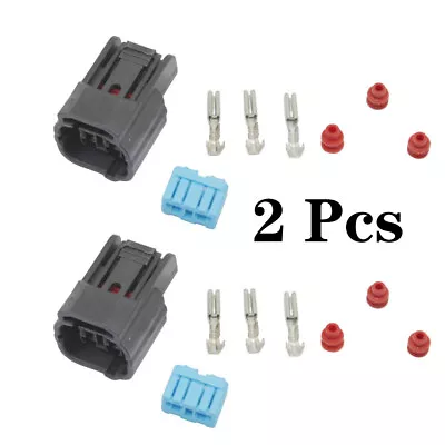 2Pcs For Honda S2000 AP1 F20 AP2 F22 Cam Position Sensor Connector Plug Kit 2Pin • $12.09