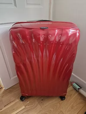 XXL 86CM Samonsite C-lite Large Spinner 4 Wheel Suitcase • £350