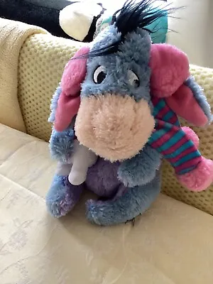 Disney Winter Eeyore With Snowman Soft Toy • £8