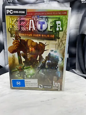 Krater Shadows Over Solside PC DVD-ROM Video Game Brand New Unsealed • $10