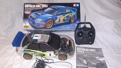 £89.50 • Buy Tamiya Tt-01 Wrc Subaru Impreza 2003 Rc Rally Car Charger Acoms Techniplus Radio