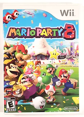 Mario Party 8 (Nintendo Wii 2006) MP8 CIB Complete With Manual - Tested Working • $34.99