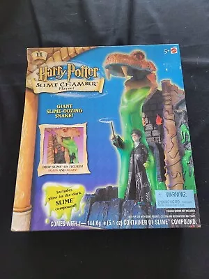 $20.50 • Buy 2001 Mattel Harry Potter Slime Chamber Play Set Giant Oozing Snake Sealed New.
