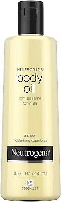 Neutrogena Light Sesame Body Oil 250 Ml Free And Fast Shipping-AU • $19.99