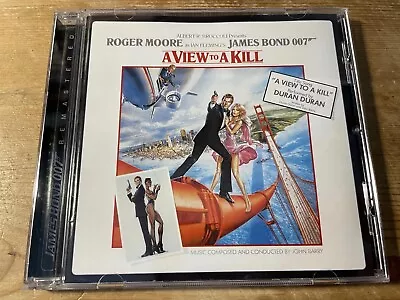 A VIEW TO A KILL (John Barry) OOP Remastered James Bond Score Soundtrack CD • £11.99