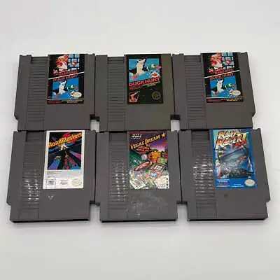 Lot Of 6 Nintendo NES Games • $42.99