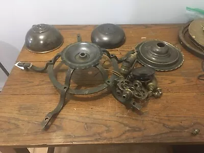 Antique Salvaged Light Fixture Hanging Sockets • $35