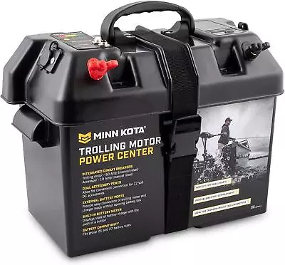 New Minn Kota 1820175 Trolling Motor Marine Battery Power Center Black • $99.95