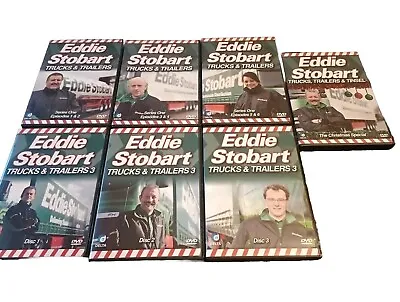 Eddie Stobart Trucks And Trailers - The Complete Series 1 & 3 - 7 Discs In Total • £3.50