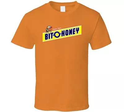 Bit O Honey Classic Candy Food T Shirt - Orange  • $21.99