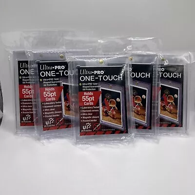 Ultra Pro One-Touch 55pt Point Magnetic Card Holder - Lot Of 5  • $13.94