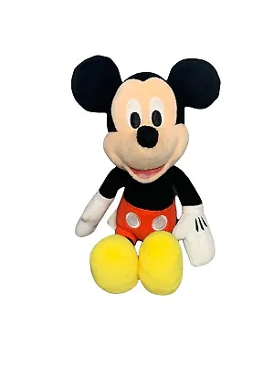 Disney Junior Mickey Mouse Clubhouse Small Stuffed Plush 10  Mickey FREE S&H • $8.99