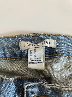 I Love H81 Light Wash Skinny Jeans Size 25 • $12.99