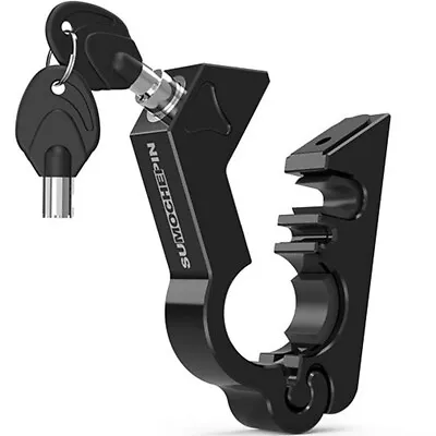 Anti-theft Handlebar Lock For Motorcycle Bike Grip Throttle Brake Lock W/2 Keys • $35