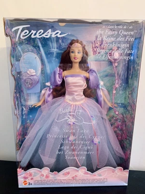 £100 • Buy Vintage Barbie. 2003 Teresa The Fairy Queen In Swan Lake.. Nib