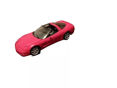 1:24 Scale Franklin Mint #B11WW95 Die-Cast 1997 Chevy Corvette Coupe - Red  • $49.99