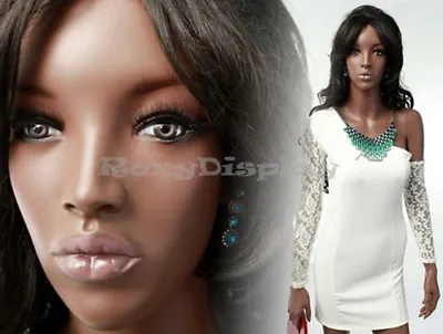 Female Fiberglass African Style Mannequin Dress Form Display #MZ-MYA2 • $199