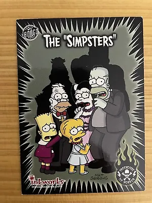 The Simpsons Mania 2001 Inkworks #41 The Simpsters Bart Homer Lisa Marge • $2.75