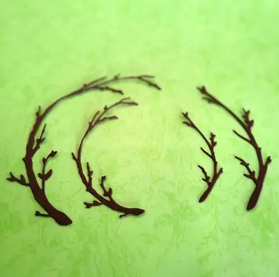 Willow Twigs Metal Cutting Dies Making Photo Album Decoration Embossing Stencils • $4.16