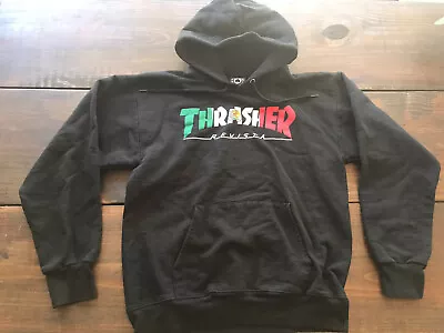 Thrasher Black Mexican Flag Revisita Hoodie • $35