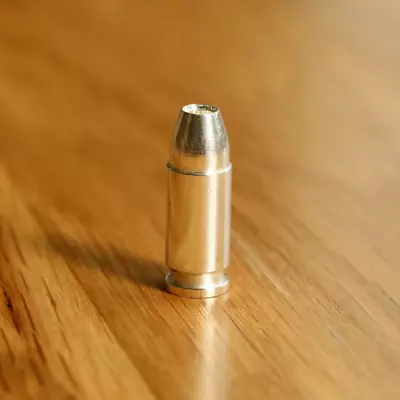 1/2 Oz .999 Fine Silver Bullet 9mm Hollow Point Perfect Investment • £24.95