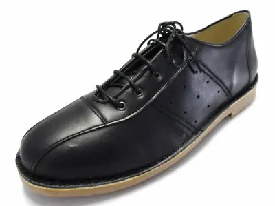 £64.99 • Buy Ikon Original Mens Leather Black Marriott Mod 60S Style Bowling Shoes