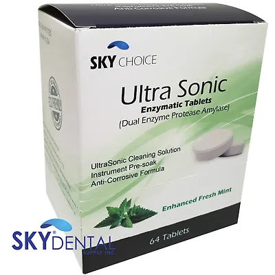 64 UltraSonic Tablets Fresh Mint Ultra Sonic Cleaning Solution Tabs • $29.49