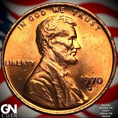 1970 S SMALL DATE Lincoln Cent Penny Y1479 • $58